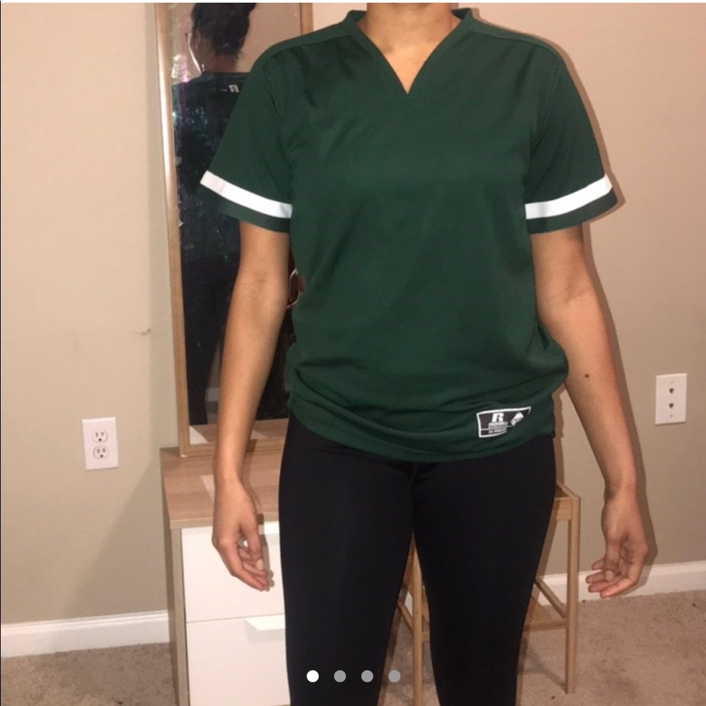 Green Unisex Athletic Top